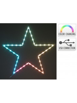 STELLA 45LED RGB 60X57CM USB AVX000120