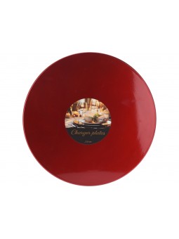 SOTTOPIATTO 29CM ROSSO AKX101460