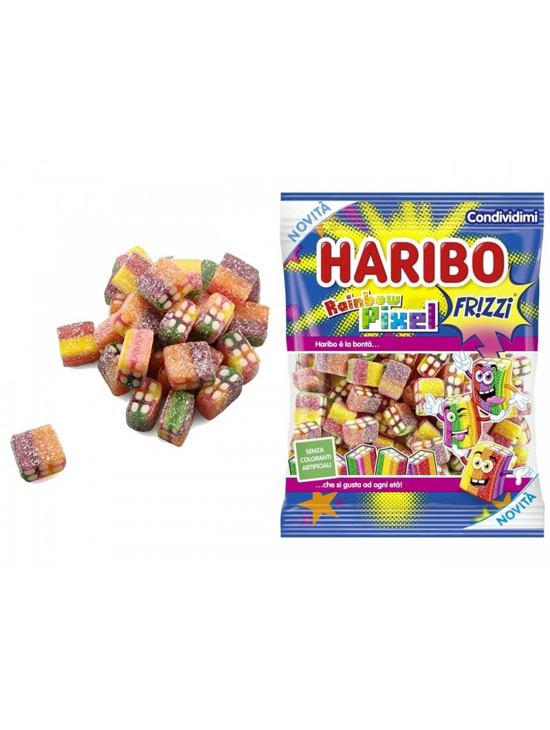 HARIBO RAINBOW PIXEL 80GR 26018