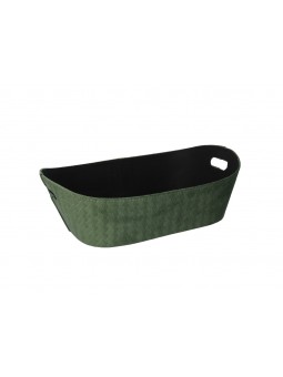 CESTA VELL.45X30X14CM VERDE 9384520000