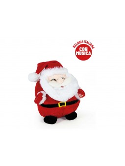 BABBO NATALE 23CM C/MUSICA NAT. 24822