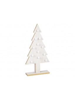 ALBERELLO LEGN.80CM C/LED BIANCO 138458