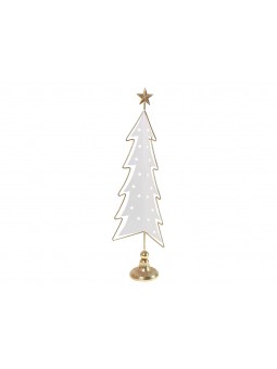 ALBERO MET.200CM BIANCO/ORO 138709