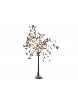 ALBERO 160CM 206LED C/BACCHE PVC 139069