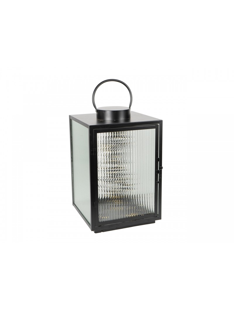 LANTERNA 32X32X50CM C/LED NERA 139955