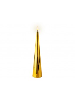 CANDELA LED 5X27,5CM ORO BAT 487393