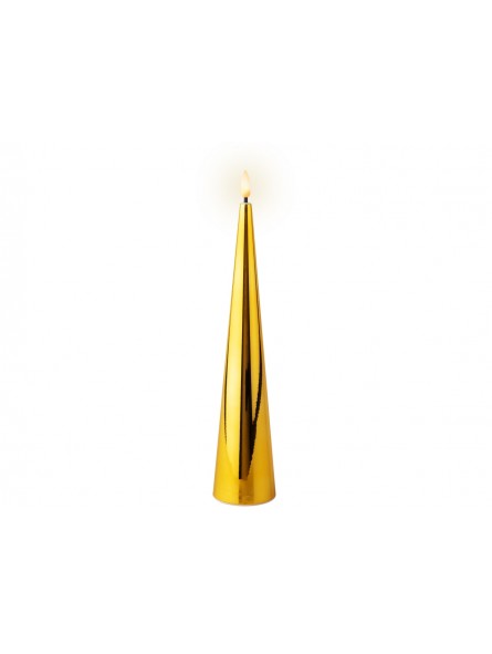 CANDELA LED 5X27,5CM ORO BAT 487393