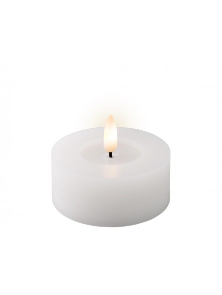 TEALIGHT LED 7X6CM BIANCO BAT 487399