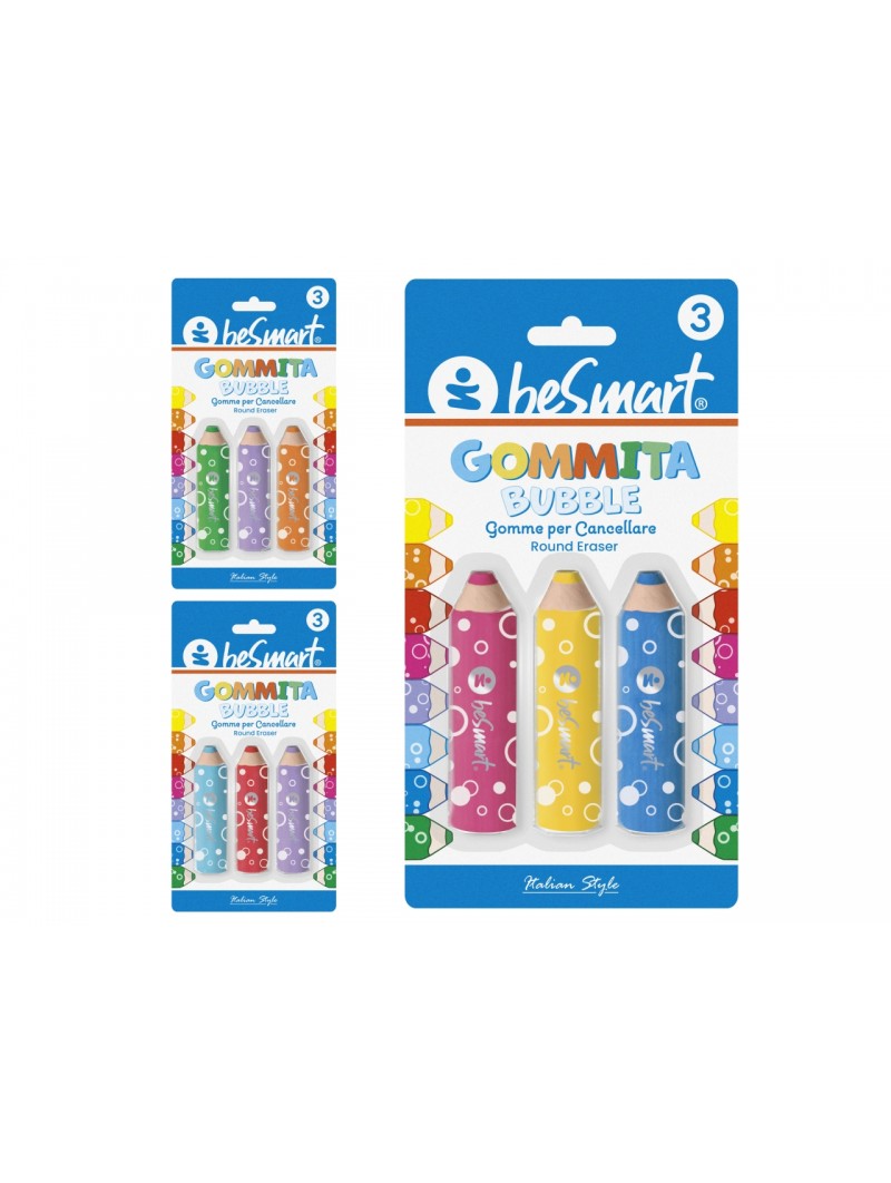 GOMMITA BUBBLES ROUND 3PZ 01010114