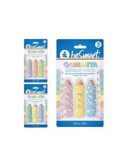 GOMMITA BUBBLES PASTEL 3PZ 01010115