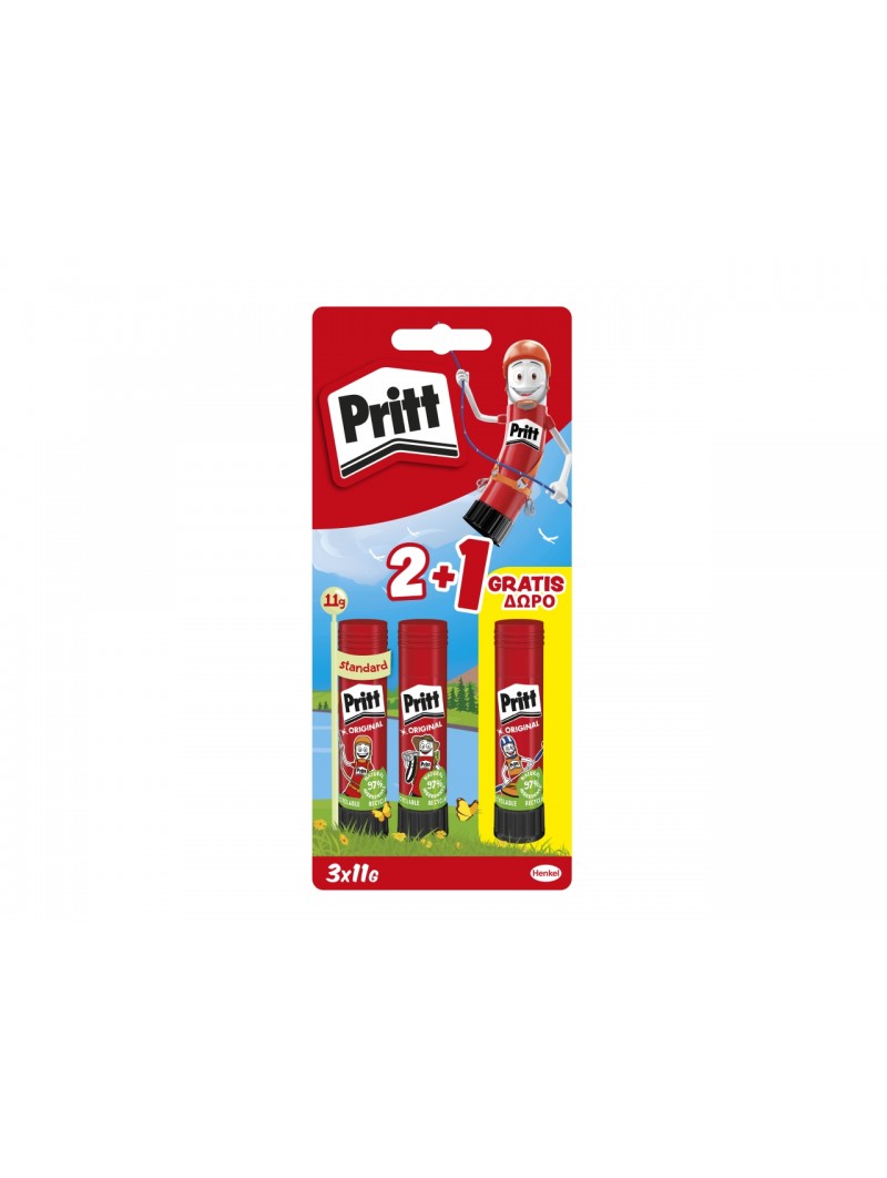 PRITT COLLA STICK 3X11G 2978629