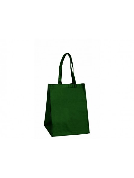 SHOPPER 25X25XH.35CM VERDE SC. 4926M 73