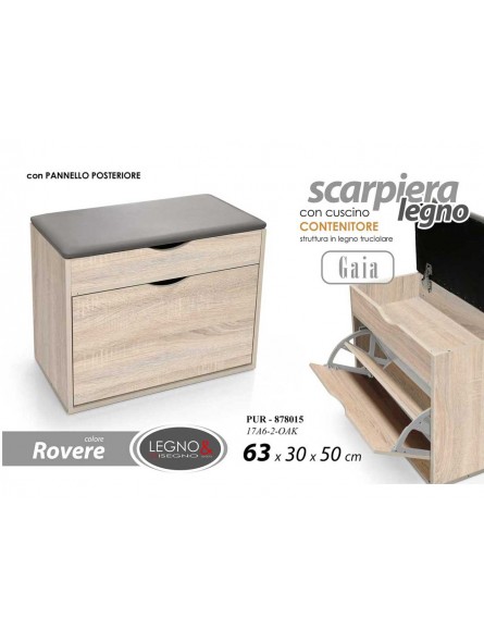 SCARPIERA MDF CASSET 63X30X50CM 878015