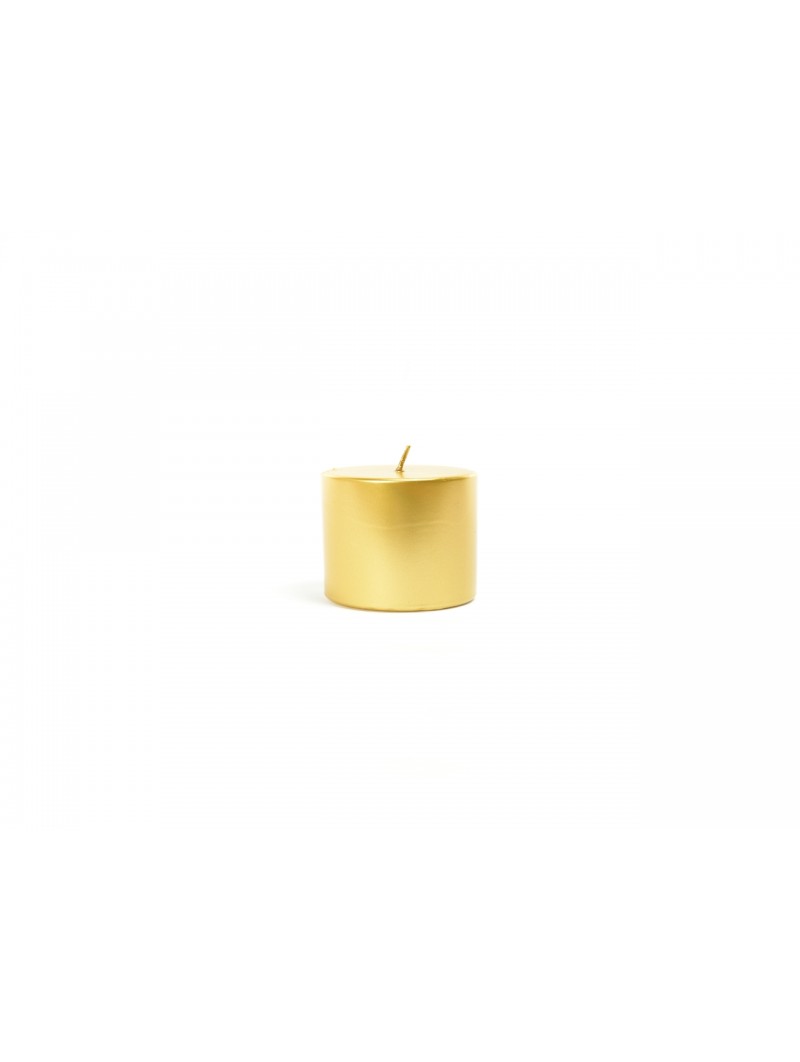 CANDELA PILLAR ORO 5X5CM 94359