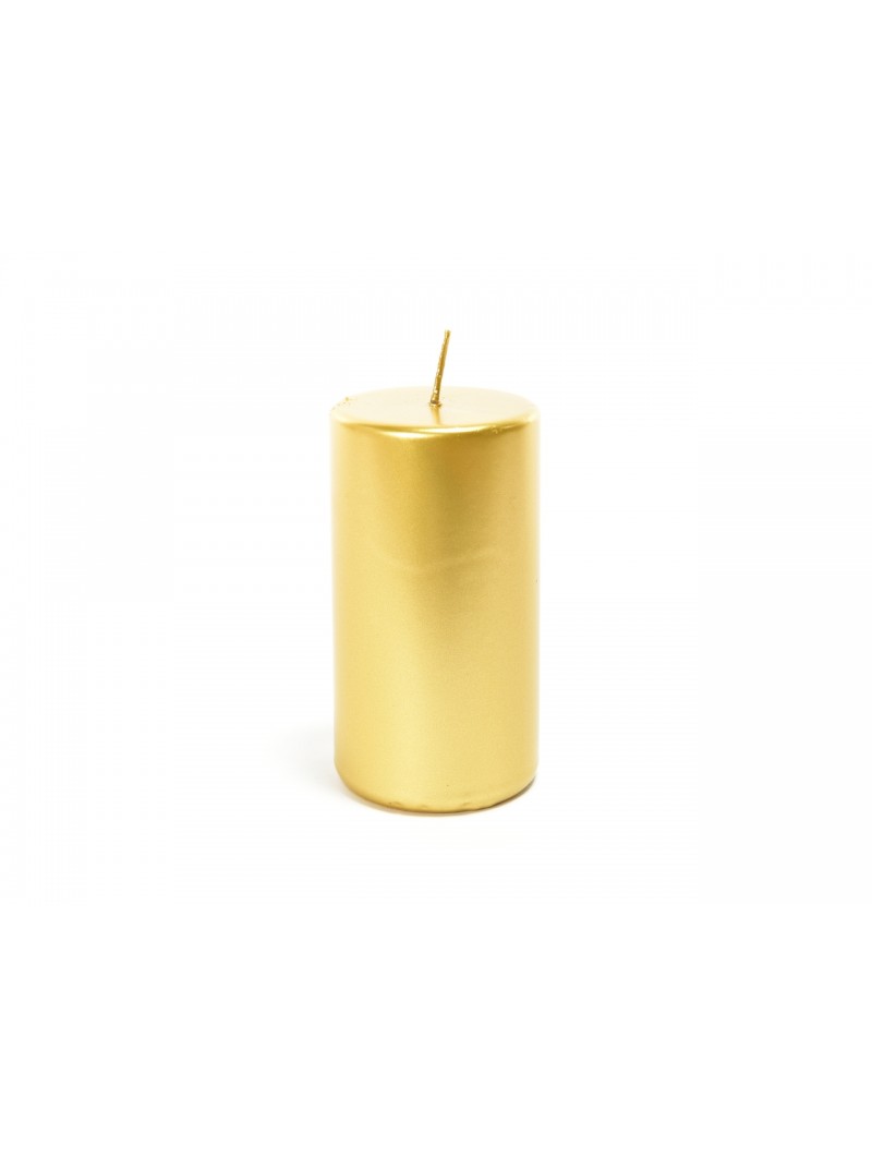 CANDELA PILLAR ORO 15X6CM 94403