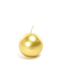 CANDELA SFERA ORO 4,5CM 94519