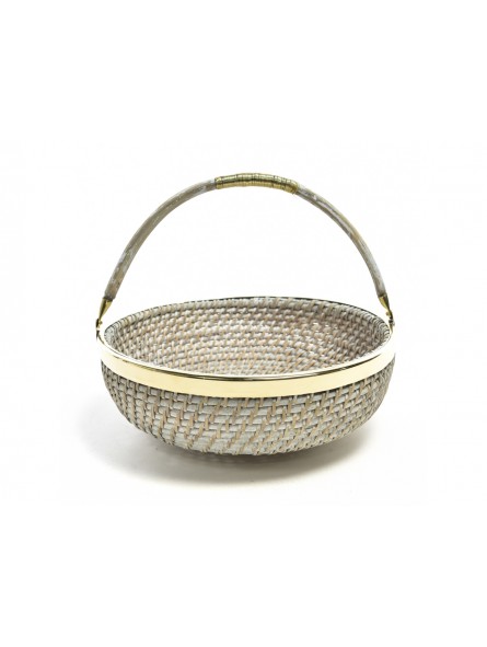 CESTINO RATTAN 32XH.15CM 53841