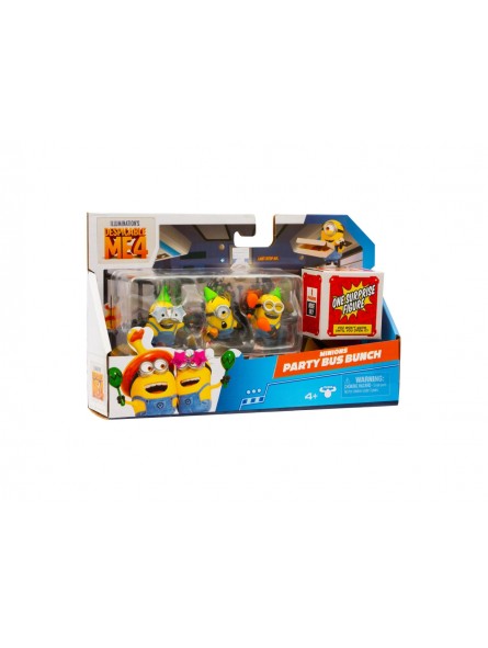 MINIONS SET 4 PERSONAGGI 5CM MN401000