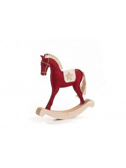 CAVALLO A DONDOLO28X3X29 PANNO E0415.50