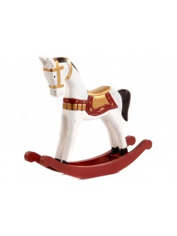 CAVALLO A DONDOLO LEGN.38CM E0613.38