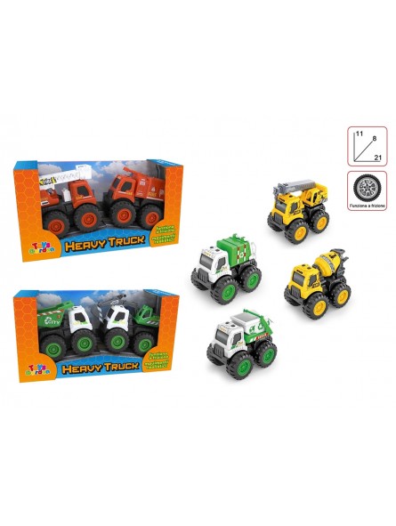 COMBO CRAZY TRUCKS A FRIZIONE 28346