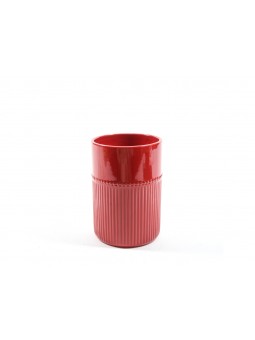 VASO ROSSO CERAMICA 12X17CM 31253