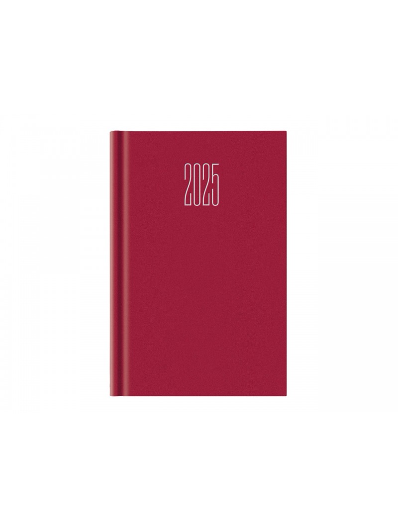 AGENDA 11X16,5 GIORN.S/D ROSSO 25-062100403C