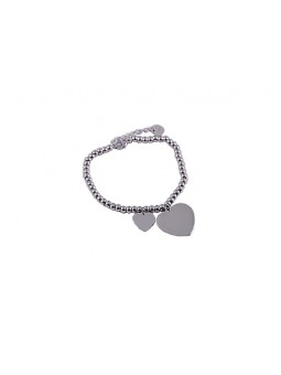 BRACCIALE C/DOPPIO CUORE